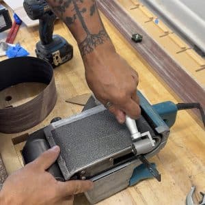 Belt Sander Graphite Pads